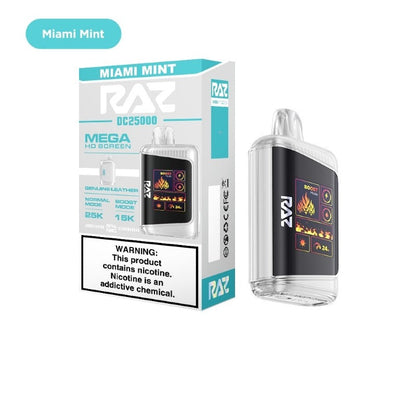 RAZ DC25000 Disposable Vape 5%