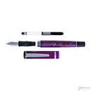 Rosetta Magellan Fountain Pen, Purple, Chrome Trim