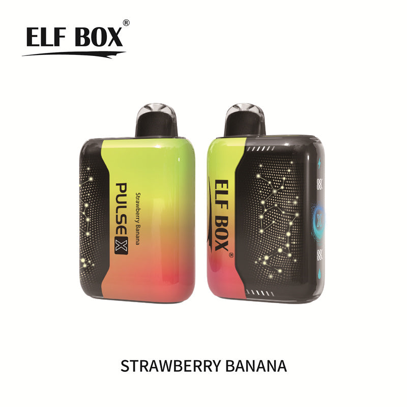 Elf Box 25000 Puffs 25k Puff Digital Screen Disposable Vapes Dual Mesh Coil Electronic Cigarette Vape