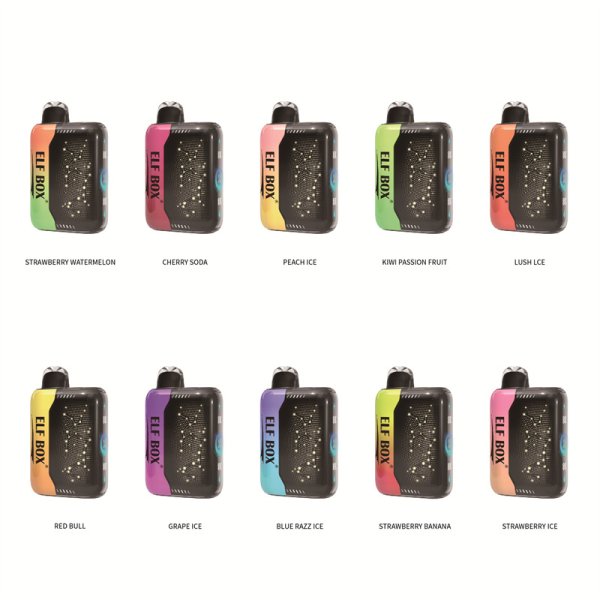 ELF BOX Pulse X 25000 Puffs - 18mL, 5% Nic Salt, Dual Mesh Coil