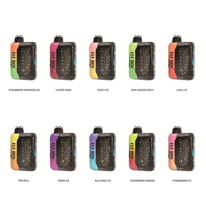ELF BOX Pulse X 15000/25000 Puffs Disposable Vape – Dual Mesh Coil, LED Display, Rechargeable
