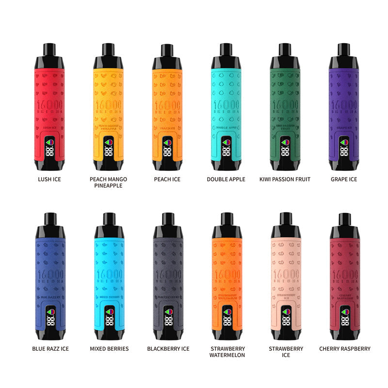 25000 Puffs Disposable Vape - ELF BOX Pulse X, LED Display, Dual Mesh