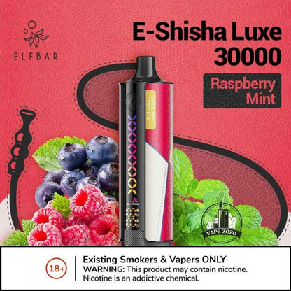 ELFBAR E-Shisha Luxe 30000 Puffs 20MG Disposable Vape Description 2%Nicotine