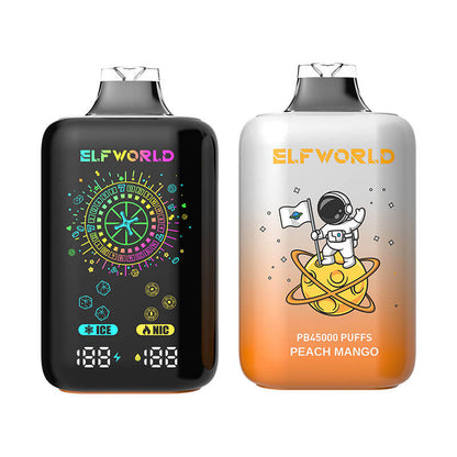 ELFWORLD PB45000 | 45K Puffs | 28ml E-Liquid | Adjustable Nic/Ice