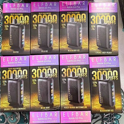 ELF BAR Raya D3 Pro 30000 - 30K Puffs | 25ml E-Juice | 5% Nicotine