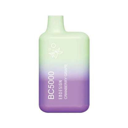 ELF BAR BC5000 EBDESIGN 9.5mL 650mAh 11 Flavors