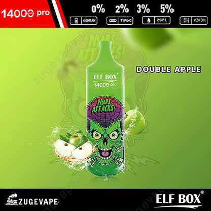 ELF Box Rgb 14000 Puffs Pro Wholesale Vape 25ml  600mah 11 Flavors