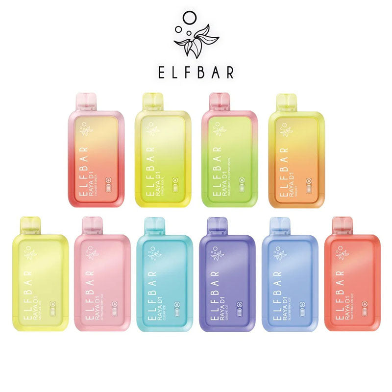ELF BAR RAYA D1 10000 – 10K Puffs Disposable Vape | 5% Nicotine