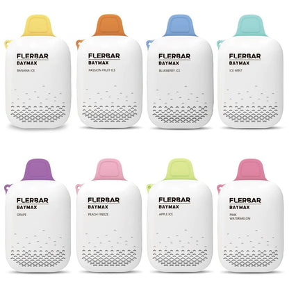 FLERBAR BAYMAX 3500 DISPOSABLE POD DEVICE 0MG nic with Best New flavours