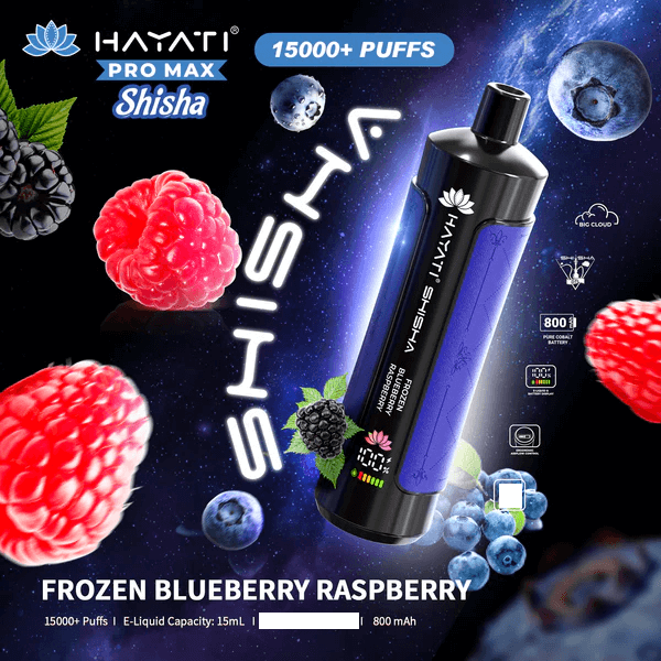 Hayati Shisha 15000 Puffs Disposable Vape (Box of 10)
