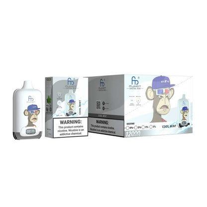 RAndM Digital Box 12000 Puffs Disposable Vape Box Of 10