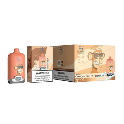 RAndM Digital Box 12000 Puffs Disposable Vape Box Of 10