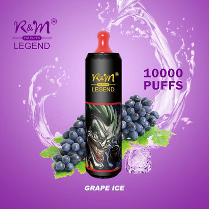 R&M 10K puffs  Puff 19 Fruit Flavor Portable Stylish High-quality E-lectronic c igarette Vape E-liquid V aporizer Pod system Include Nicotine