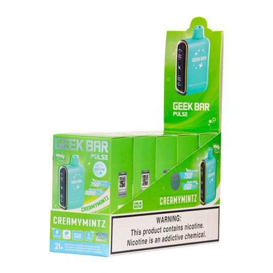 StoneMintz Geek Bar Pulse   50mg Nicotine 16ml E-liquid 650mAh  Battery
