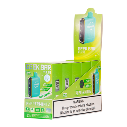 StoneMintz Geek Bar Pulse   50mg Nicotine 16ml E-liquid 650mAh  Battery