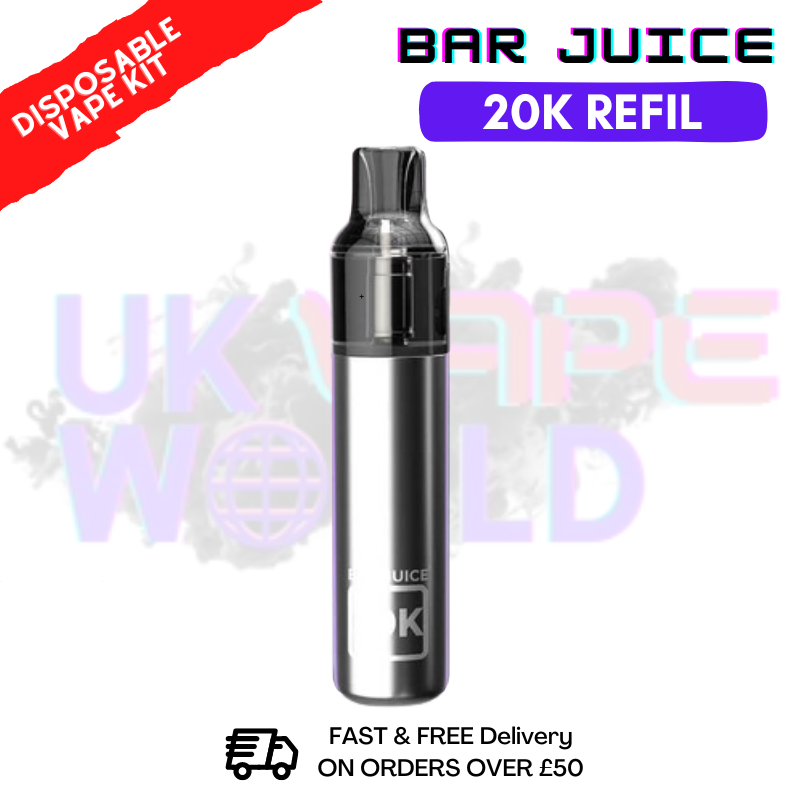 Grey Bar Juice 20K Puff Refil Disposable Kit + FREE Eliquid