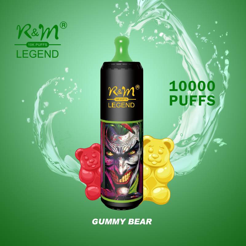 R&M 10K puffs  Puff 19 Fruit Flavor Portable Stylish High-quality E-lectronic c igarette Vape E-liquid V aporizer Pod system Include Nicotine