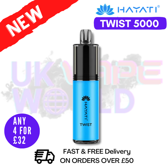 Heisenberg Hayati Twist 5000 Puff 5K Disposable Kit
