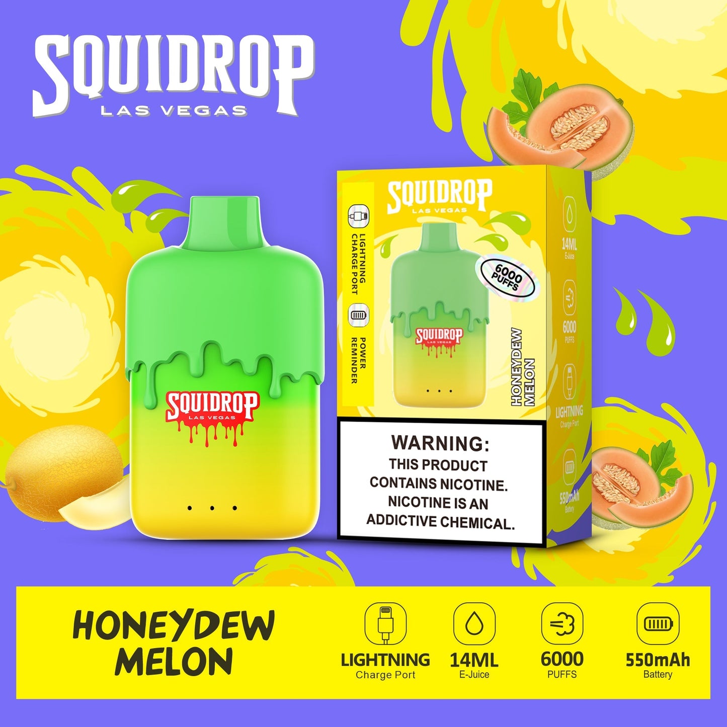 VAPMOD SOUIDROP 6000Puffs Disposable Vape Wholesale