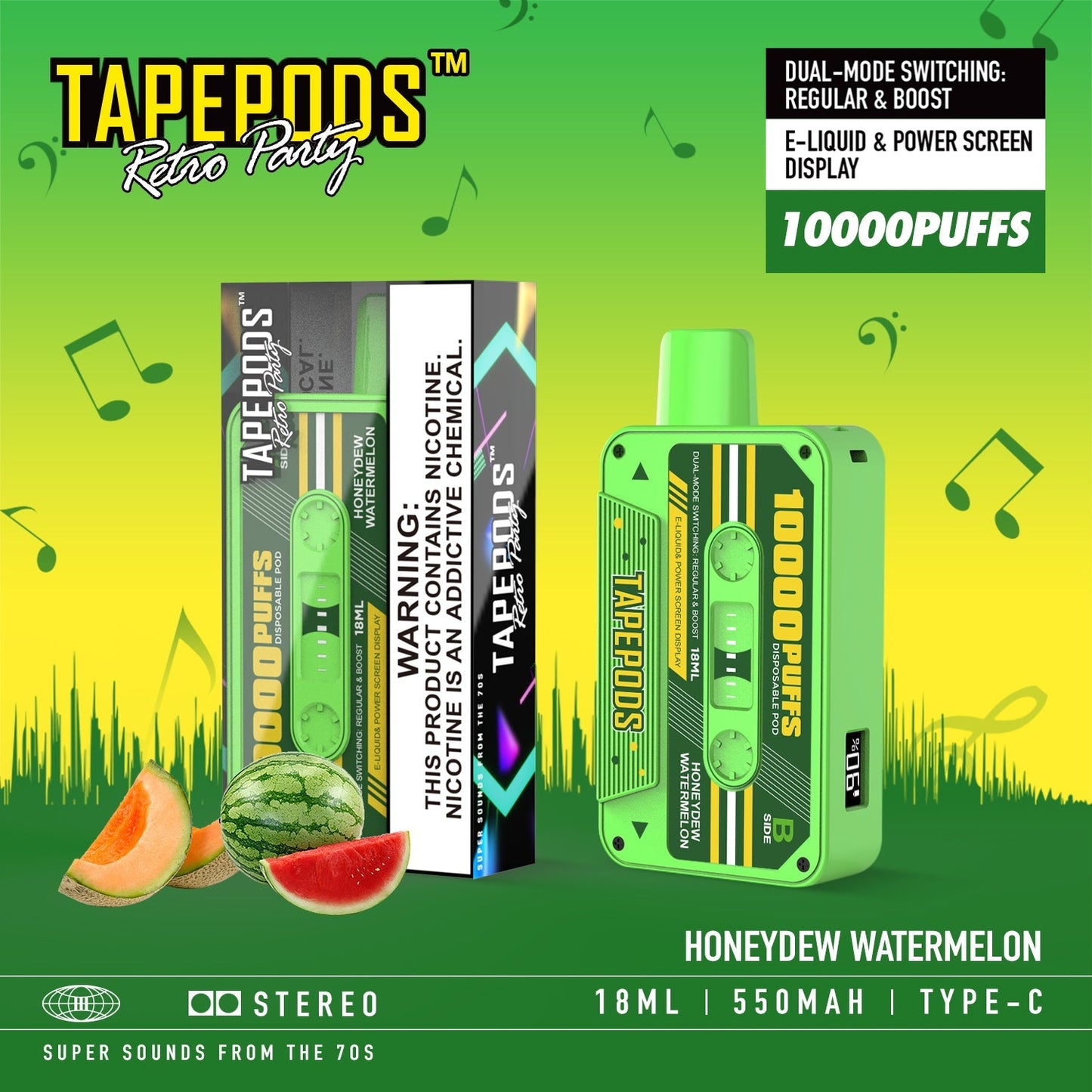 TAPEPODS VAPMOD QD114 10000Puffs Disposable Vape Wholesale