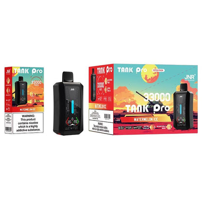 JNR Tank Pro 33000 Puffs Disposable Vape (Box of 10) 16 Flavors