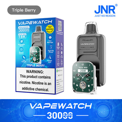 JNR Vape Watch 30000 Puffs Removable Display Disposable Vape