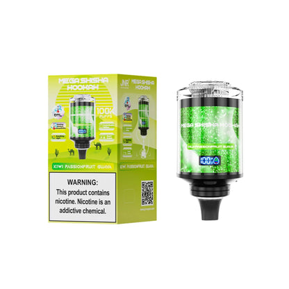 JNR Mega Shisha Hookah 100K Disposable Vape  2% Nicotine Salt 60ML  2200mAh  11 Flavors in sales