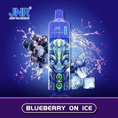 JNR ALIEN MAX 18000 Puffs Disposable E Cigarette Rechargeable Vape -850mAh Battery, 28ml E-liquid, Multiple Nicotine 22 Flavors