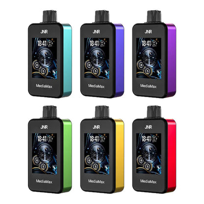 JNR Media Max 40000 Puffs 5% Nicotine Disposable Vape 21ml 1000mAh 16 Flavors
