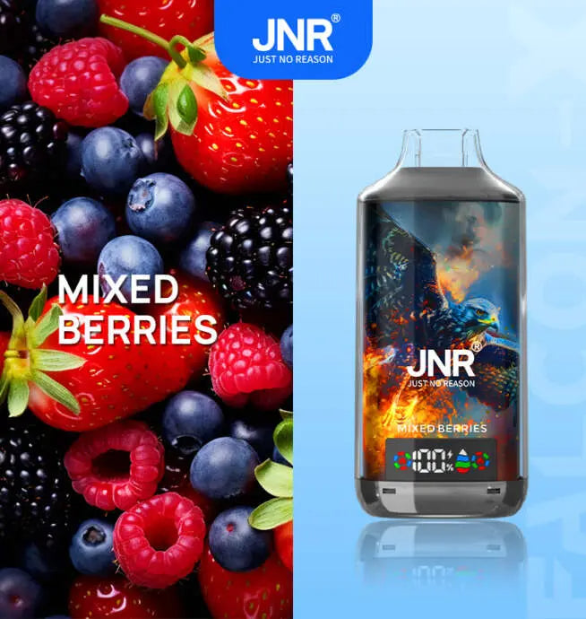 JNR Falcon X 18000 Puffs Disposable Vape -950mAh Battery, Multiple Nicotine 11 Flavors