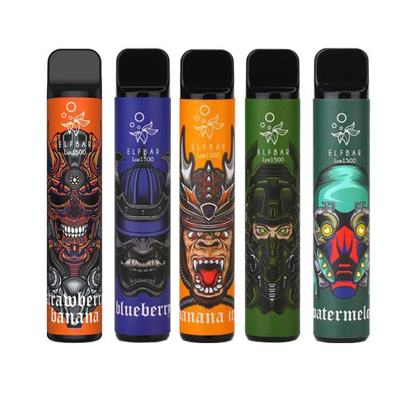 ELF Bar Lux 1500 Puffs Disposable Vape Pod 20mg 2ml