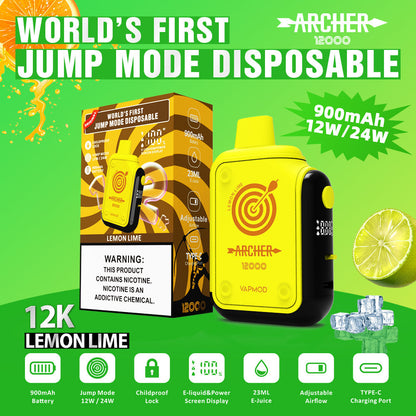 VAPMOD ARCHER 12000 Puffs Disposable Vape Wholesale