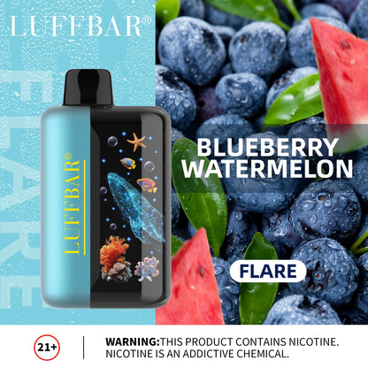 LUFFBAR FLARE DISPOSABLE VAPE 40000 PUFFS ,550mAh 18mL  9FLAVORS