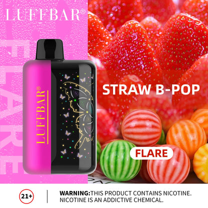 LUFFBAR FLARE DISPOSABLE VAPE 40000 PUFFS ,550mAh 18mL  9FLAVORS