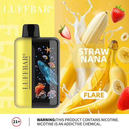 LUFFBAR FLARE DISPOSABLE VAPE 40000 PUFFS ,550mAh 18mL  9FLAVORS