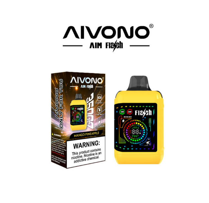 AIVONO Aim Flash 35000 PuffsDisposable Vape 28ml 850mAh 15 Flavors