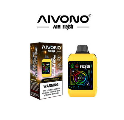 AIVONO Aim Flash 35000 PuffsDisposable Vape 28ml 850mAh 15 Flavors