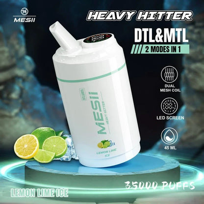 Mesii Shisha Heavy Hitter 50k Puffs Disposable Vape Discount Price