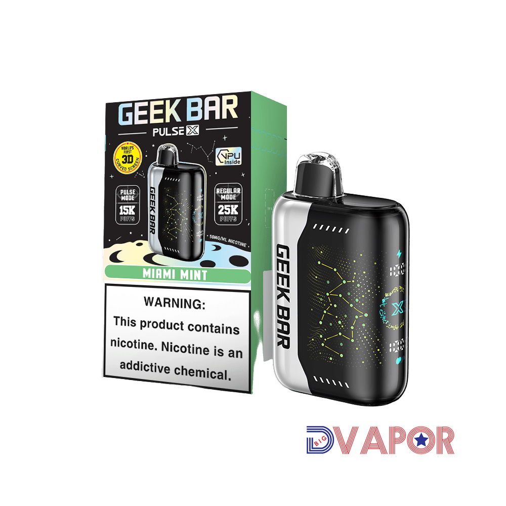 Geek Bar Pulse X 25K Puff Rechargeable Disposable Vape