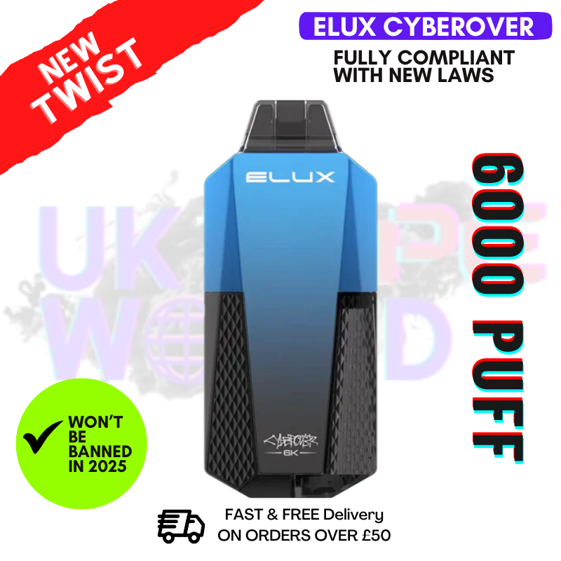 Mr Blue Elux CyberOver 6000 Puff 6K Kit