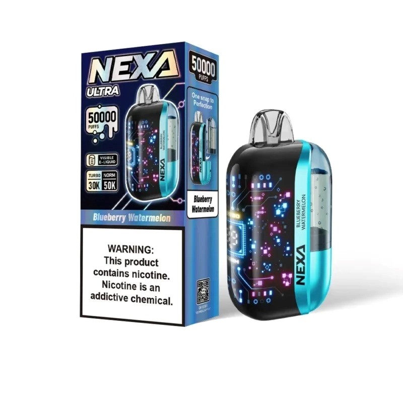 VOOPOO NEXA Ultra 50000 Vape - 20ml E-liquid, 5% Nicotine, 15 Flavors
