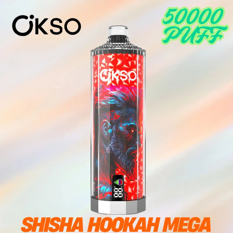 OKSO Shisha Hookah Mega 50k Bulk Price Discount Sale Display Vape