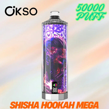 OKSO Shisha Hookah Mega 50k Bulk Price Discount Sale Display Vape
