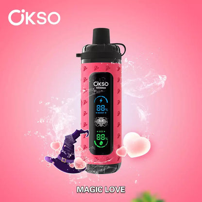 OKSO Shisha Max 40k Wholesale Price Good Sale Child Lock Vape-800mAh battery, 36ml E-liquid,Multiple Nicotine 10 Flavors