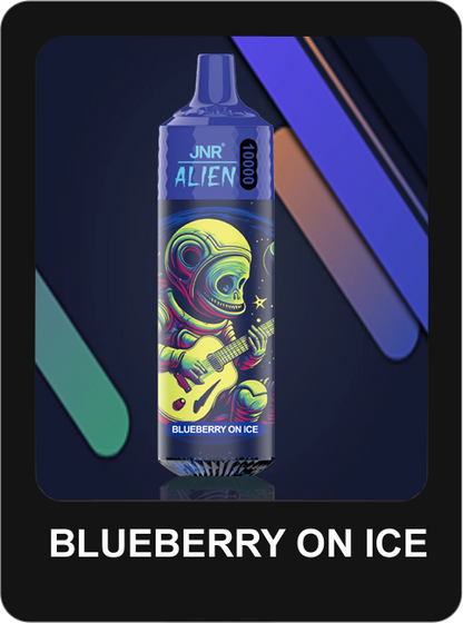 JNR Alien 5% Nicotine Disposable (Box of 10) 850mAh 20ML 10000 Puffs