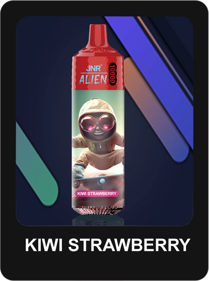 JNR Alien 5% Nicotine Disposable (Box of 10) 850mAh 20ML 10000 Puffs