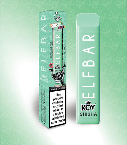 Elf Bar Shisha Range 600 Puff 10 Pack