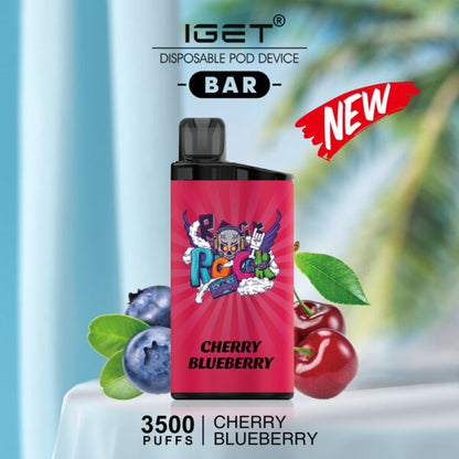 INSTA BAR - BLUE RAZZ ICE - BE25000 PUFFS