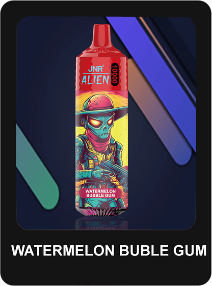 JNR Alien 5% Nicotine Disposable (Box of 10) 850mAh 20ML 10000 Puffs