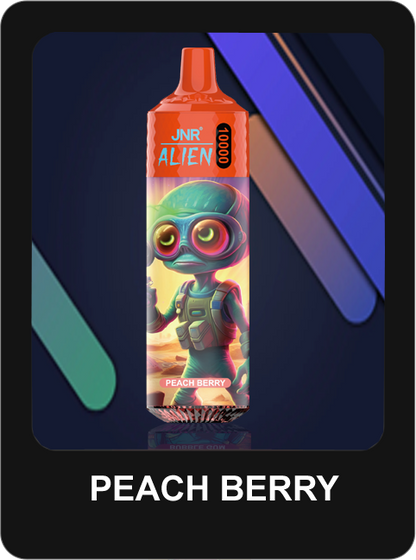 JNR Alien 5% Nicotine Disposable 850mAh 20ML 10000 Puffs 44 Flavors